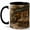 Black, variant on Vintage Bookstore 11oz Ceramic Mug, French Bookshop Coffee Cup, Bicycle Street Art Gift