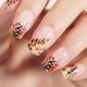 thumbnail image 4 of Uñas postizas cuadradas a presión, uñas postizas cortas, uñas postizas acrílicas francesas de cobertura total para mujeres y niñas, 24 piezas, 4 of 4