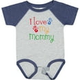 thumbnail image 3 of Inktastic I Love My Mommy Handprints Boys or Girls Baby Bodysuit, 3 of 5