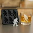 thumbnail image 5 of 2026 New Bigfoot Ice Mold, 6 Cavity Monster Ice Tray Sasquatch Shape Silicone Ice Cube Mold, Reusable Funny Bigfoot Ice Cube Mold for Whiskey Party Drinks DIY Ice Cubes, 5 of 9