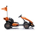 thumbnail image 4 of Mclaren 36V Electric Go Kart, Powered Powerful Ride on Cars with Tires, Drift/Sports Mode, Brake Pedal, Length Adjustment, Seat Belt, Rear Wheel Drive Electric Car for Kids Ages 6+ Years, 4 of 8