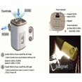 thumbnail image 2 of Air Pump Outdoor Camping Mini Electric Portable Air Pump, 2 of 5
