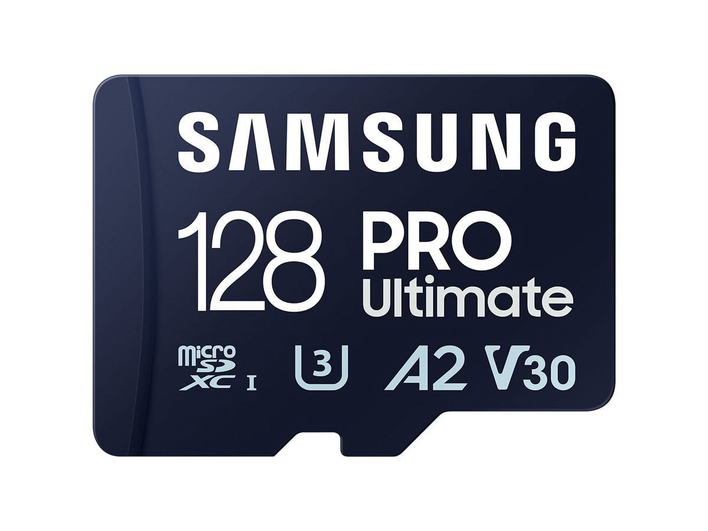 Samsung PRO Ultimate MicroSDXC 512GB Memory Card, Navy Blue, High