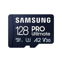 Samsung PRO Ultimate MB-MY128SA - Flash memory card (SD adapter included) - 128 GB - A2 / Video Class V30 / UHS-I U3 - microSDXC UHS-I