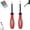 Red, variant on 2-in-1 Digital Display Voltage Tester Screwdriver, Smart Digital Voltage Tester and Screwdriver with LCD Display, Flathead Phillips, Electrical Outlet Tester Flathead Tool for Home Repair