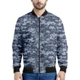 thumbnail image 2 of Chaqueta con estampado de camuflaje de mosaico para hombre, sudaderas casuales de manga larga con estampado de camuflaje en 3D, chaquetas deportivas con cremallera, abrigos, blusas de calle, 2 of 4