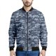 thumbnail image 2 of Chaqueta con estampado de camuflaje de mosaico para hombre, sudaderas casuales de manga larga con estampado de camuflaje en 3D, chaquetas deportivas con cremallera, abrigos, blusas de calle, 2 of 5