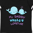 thumbnail image 4 of Inktastic My Daddy Whale-y Loves Me Boys or Girls Toddler T-Shirt, 4 of 5