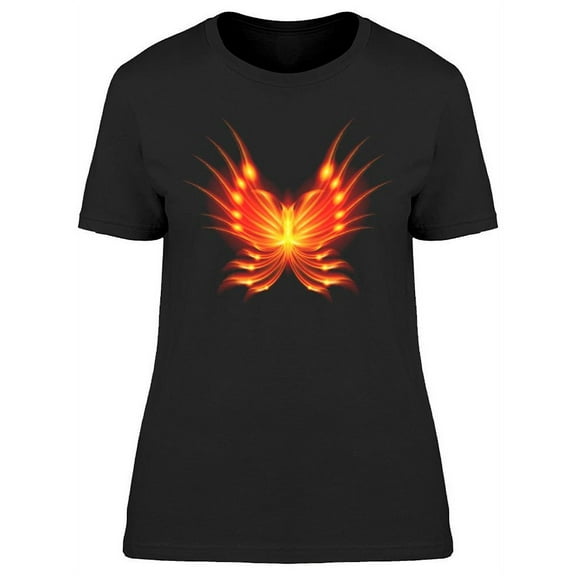 Fire Butterfly T-Shirt Women -Image by Shutterstock, Female Large