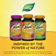 Natures Way Alive! Kids Multivitamin Gummies, Supports Growth & Development*, Fruit Flavored, 60ct