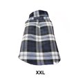 thumbnail image 4 of Billuyoard Pet Plaid Shirt Suavidad Cachorro Chaleco Perros Camisetas Cachorros Camisa Disfraces Otoño e Invierno Cachorros Ropa Azul S Ropa para mascotas Azul XXL Billuyoard PT003817-05B, 4 of 6