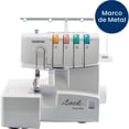 thumbnail image 4 of Maquina de Coser Overlock BROTHER 1034D Remalladora Alimentacion Diferencial 22 Puntadas 3 Prensatelas 1300 rpm Luz Calida Pedal, 4 of 5