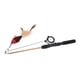 thumbnail image 4 of Juguete de caña de pescar para gatos, resistente a mordeduras, varita multifuncional de plumas para gatos, juguete para gatos, 4 of 5