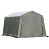 Garage 8 x 12 x 8 ft. Peak Standard Grey