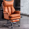 thumbnail image 2 of Luxury Ergonomic Office Chair Full Body Adjustable Fashion Recliner Recliner With Footrest Boss Cadeira Gamer Home Furniture My Lux Decor Round, 2 of 30