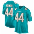 thumbnail image 1 of Miami Dolphins Chop Robinson Aqua Men's Embroidered Collectible Jersey-M, 1 of 2