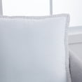 thumbnail image 5 of My Texas House Weston Woven Cotton Slub Square Decorative Pillow Cover, 20" x 20", Mint, 5 of 6