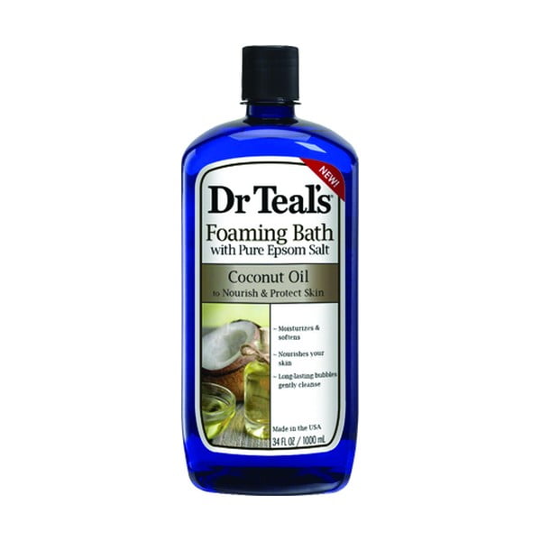 Dr Teals Epsom Salt Foaming Bath Coconut Oil - Walmart.com ...