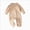 A15-Khaki, variant on Newborn Baby Boy Winter Clothes Long Sleeve Lapel Jumpsuit Collar Romper Playsuit Infant Baby Boy Fall Outfit