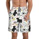 thumbnail image 1 of Fotbe Funny Puppy Trajes de Baño Estampados para Hombre, Shorts de Verano de Secado Rápido, Ropa de Playa, Bañadores-Large, 1 of 6