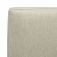 thumbnail image 5 of SAFAVIEH Couture Jenette Modern Velvet Solid Dining Chair, Taupe/Silver, 5 of 9