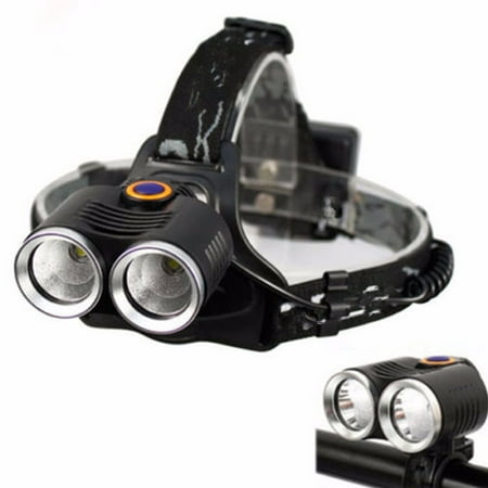 Front Left Headlamp - Elfeland 50000Lm LED 5 Modes Headlight Headlamp Cycling Front Bicycle Headlight 2x T6 LED Head Light Torch Lamp