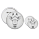 thumbnail image 1 of Antílope tibetano retrato animal Insignia insignia botón diseño conjunto, 1 of 3