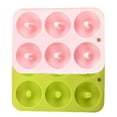 thumbnail image 1 of Fiudx Molde para Hornear Donas (2 Unidades), Silicona Antiadherente, Fácil de Limpiar y Apto para Lavavajillas, Diseño Flexible, Perfecto para Donas Caseras y Amantes de La Repostería, 26 X 18 Cm., 1 of 2