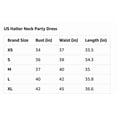 thumbnail image 2 of Women's Maxi Dress Ombre Mock Neck Sleeveless Pleated A Line Flowy Long Dresses, 2 of 5