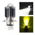 thumbnail image 3 of Foco Led H4 Faro Moto Lupa Blanco Amarillo Proyector, 3 of 8