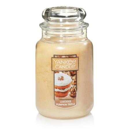 Yankee Candle Luscious Pumpkin Trifle - Large Jar (Best Candles For Pumpkins)
