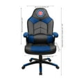 thumbnail image 3 of Black Chicago Cubs Oversized Gaming Chair, 3 of 4