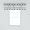 thumbnail image 2 of Ambesonne Ethnic Valance Pack of 2, Native Traditional Art, 54"X18", Multicolor, 2 of 2