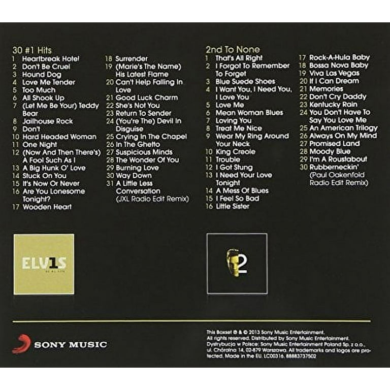 Elvis Presley – Elvis 2nd To None Elvis Presley - Elvis 2nd To None - Amazon.com Music