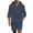 #03 Navy 【Mix & Match: Choose Your Favorites】, variant on Men's 2 Piece Linen Set Short Sleeve Hooded Button Up Cardigan Shirt Set Casual Beach Vacation Outfits Summer | Zenithor,Black L