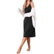 thumbnail image 2 of INSPIRAR CHIC Vestido de dormir para mujeres de satén sin mangas con doble tirante de espagueti, espalda cruzada sexy, escote en V, midi, bata de noche 2XL Negro, 2 of 6