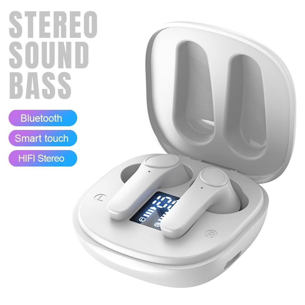 Wireless Earbuds Bluetooth Headphones Wireless Charging Case Digital