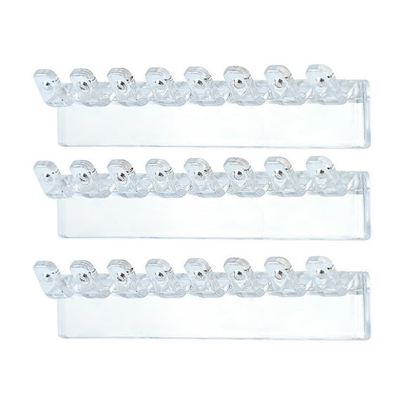 Necklace Organization Hook Practical Plastic Necklace And Holder Wall Mounted Jewelry Display Set