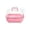 Pink,C, variant on Small Animal Travel Carrier with Water Bottle, Transparent Acrylic Portable Cage with Carry Handle and Ventilation for Short Trips, Transport Box for Hamster Bird and Other Compact Pets