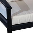 thumbnail image 3 of Deep Seat Eucalyptus Chair , Environmentally Friendly Wood Chair with Finish and Cushions,Noise Free,Espresso+Cream, 3 of 3