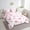 Pink, variant on Erosebridal Cute Bow Tie Bedding Sets Twin Size,Bowknot Love Heart Comforter Sets with Sheets,Cartoon Kawaii Bed in a Bag Twin size,Super Cozy Bow Bedroom Decoration,Reversible,7-Piece