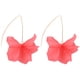 thumbnail image 1 of Pendientes de resina con borlas de pétalos de rosa bohemia - Pendientes de pétalos en capas - Pendientes de borlas de flores exageradas con personalidad, 1 of 5