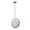 Satin Nickel, variant on Artcraft Lighting Harbor Point 3 Light Pendant Oil Rubbed Bronze
