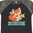 thumbnail image 4 of Inktastic Brother Big Bro Woodland Fox Boys Toddler T-Shirt, 4 of 5