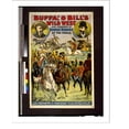 thumbnail image 2 of Historic Framed Print, Buffalo Bill's wild west and congress of rough riders of the world - 8, 17-7/8" x 21-7/8", 2 of 9