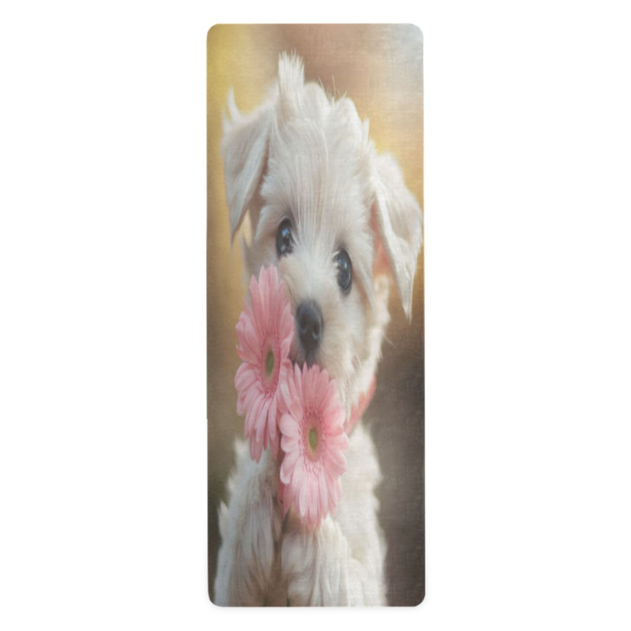 BZSMCE Yoga Mat Women Fitness Mat Floral Charm Pattern