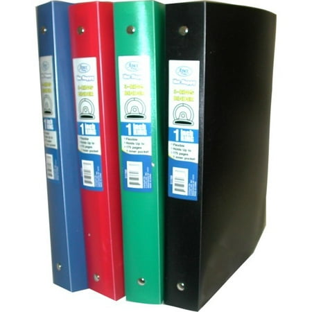 ddi 1 inch 3 ring poly binder 48 units included from 57 12 nextag