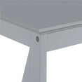 thumbnail image 2 of Yaheetech 2-Tier X-Design Console Table with Shelf for Living Room, Gray, 2 of 9
