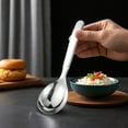 thumbnail image 4 of Weekend Special, ​​316 Stainless Steel Soup Spoon, Thickened Dining Utensil for Hot Dishes, Commercial-Grade Kitchen Tool​​ Limited Time Savings | Stainless Steel, B, Angeler, 4 of 6