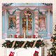 thumbnail image 1 of Ganfancp Christmas Tapestry Christmas Tree Snow Scene Photo Background Hanging Cloth Christmas Event Party Decoration Background Wall Cloth Liquidación X1 Telón de Fondo Navideño Revestimiento Mural, 1 of 6